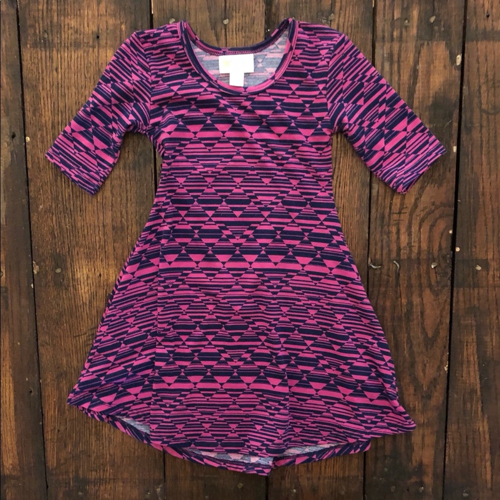 LuLaRoe Toddler Girl’s Adeline Dress, Size 2
